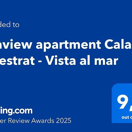 Seaview Apartment Cala De Finestrat - Vista Al Mar Villajoyosa Exterior photo